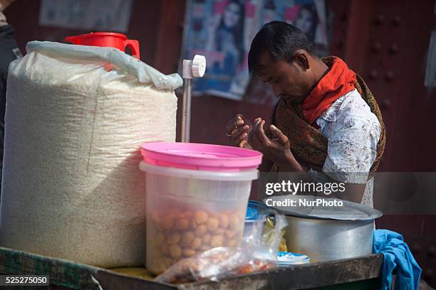 Bangladeshi Muslim devotees board trains after attending the Akheri Munajat concluding prayers on the third day of Biswa Ijtema, the second largest...