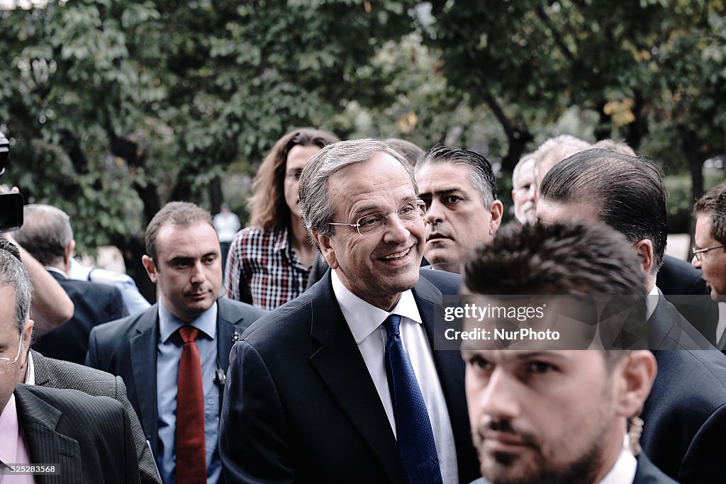 Antonis Samaras attends Thessaloniki International Fair inauguration