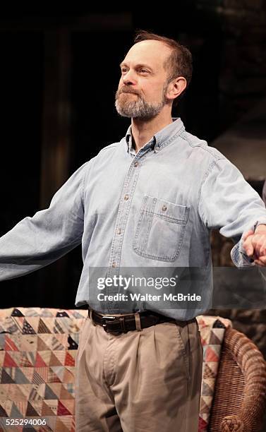 David Hyde Pierce during the Broadway Opening Night Performance of 'Vanya and Sonia and Masha and Spike' at the Golden Theatre in New York City on...