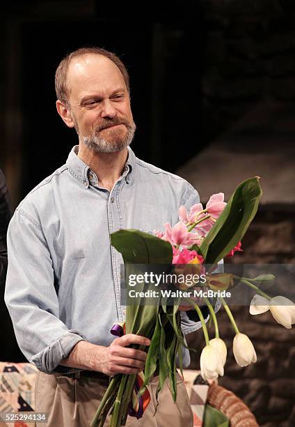 David Hyde Pierce during the Broadway Opening Night Performance of 'Vanya and Sonia and Masha and Spike' at the Golden Theatre in New York City on...