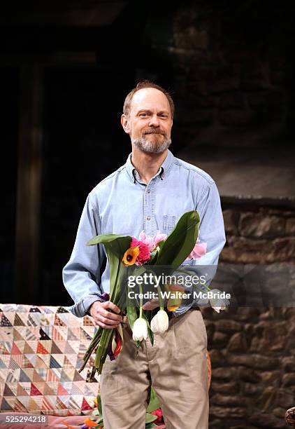 David Hyde Pierce during the Broadway Opening Night Performance of 'Vanya and Sonia and Masha and Spike' at the Golden Theatre in New York City on...
