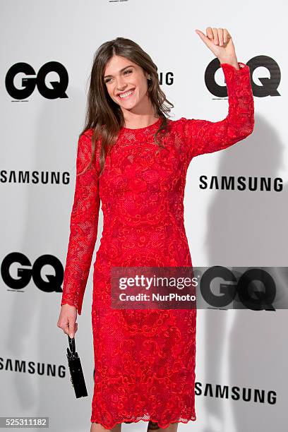 The Italian model and actress Elisa Sednaoui attends the GQ Men Of The Year Awards 2014 at the Palace Hotel in Madrid Photo: Oscar Gonzalez/NurPhoto