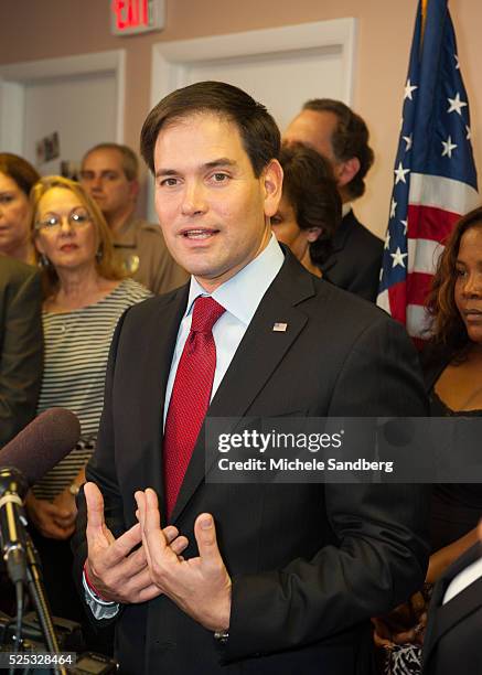 Senator Marco Rubio and other congressional people addressed the decision by President Barack Obama to change the Unites States Cuba policy. The...