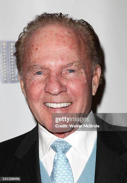 Frank Gifford attending the Broadway Opening Night Performance After Party for 'Scandalous The Musical' at the Neil Simon Theatre in New York City on