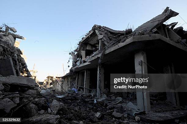 The Kurdish Defenders of Kobane call their city &quot;Stalingrad&quot;. The streets are rubble filled, shattered glass covers the ground everywhere,...