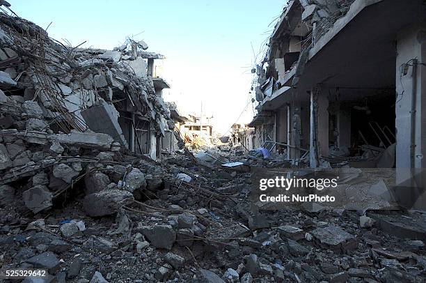 The Kurdish Defenders of Kobane call their city &quot;Stalingrad&quot;. The streets are rubble filled, shattered glass covers the ground everywhere,...