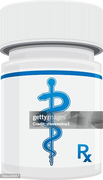 prescription medication - birth control stock illustrations