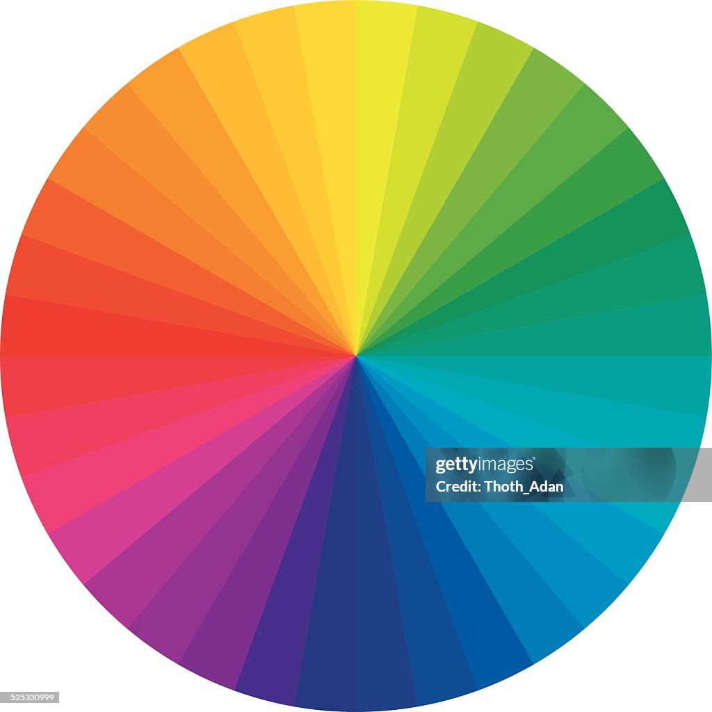 Basic Color Wheel High-Res Vector Graphic - Getty Images