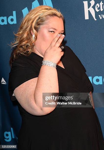 June 'Mama' Shannon attending the 24th Annual GLAAD Media Awards at the Marriott Marquis Hotel in New York City on 3/16/2013.