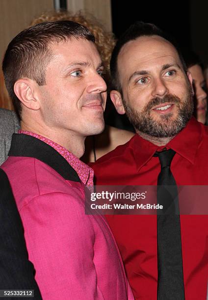 Jake Spears & Scott Hoffman attending the 24th Annual GLAAD Media Awards at the Marriott Marquis Hotel in New York City on 3/16/2013.