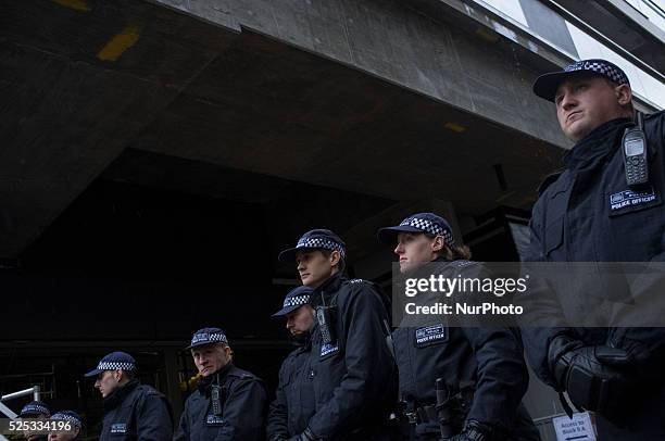 Thousands of Londoners marched on January 31, 2015 to London City Hall to protest against the rising cost of renting and buying property in the...