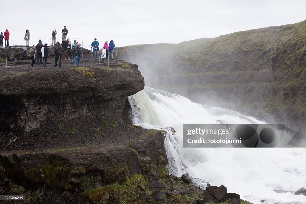 Gullfoss cascata in Islanda