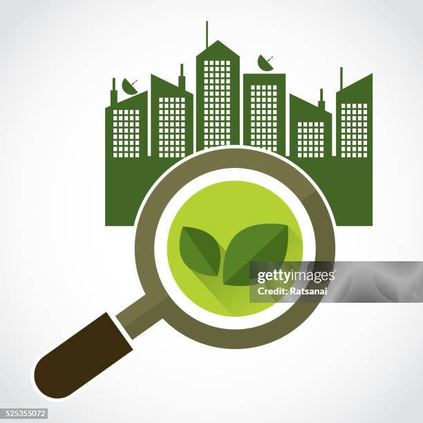 nature searching icon - shoddy construction stock illustrations