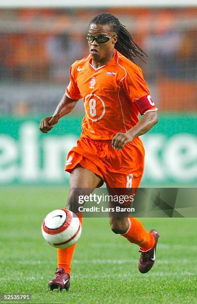 Fussball: WM Qualifikation 2004, Amsterdam; Niederlande 0; Edgar DAVIDS / NED 08.09.04.