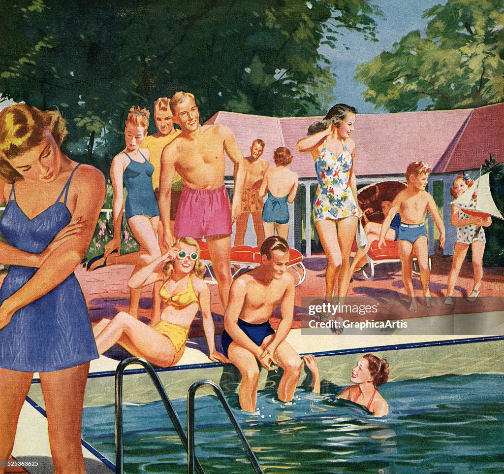 1940s Pool Party