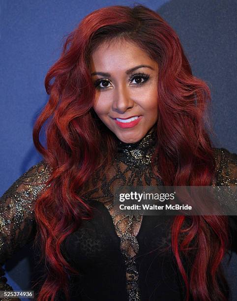 Nicole SNOOKI Polizzi attending the 24th Annual GLAAD Media Awards at the Marriott Marquis Hotel in New York City on 3/16/2013.