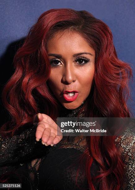 Nicole SNOOKI Polizzi attending the 24th Annual GLAAD Media Awards at the Marriott Marquis Hotel in New York City on 3/16/2013.