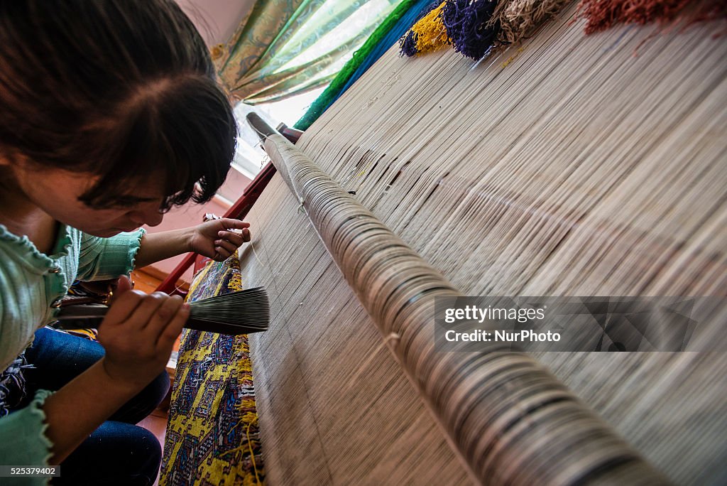 Samarkand-Bukhara Silk Carpets