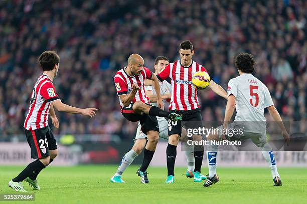 Mikel Rico in the match between Athletic Bilbao and Athletico Madrid, for Week 16 of the spanish Liga BBVA played at the San Mames, December 21,...