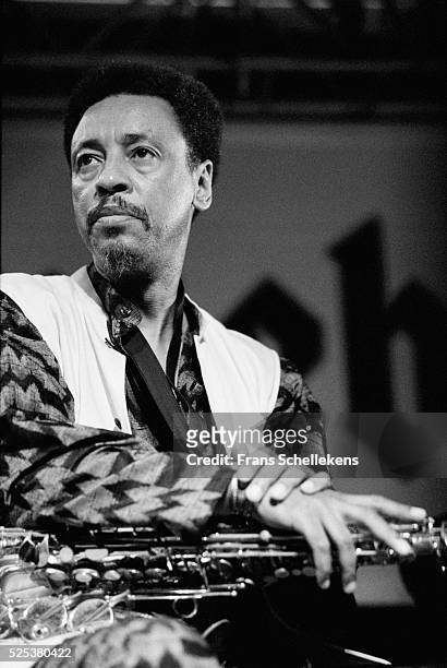 Henry Threadgill, alto saxophone, performs on July 13th 1996 at the North Sea Jazz Festival in the Hague, Netherlands.