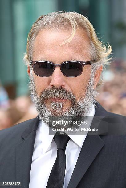 Kevin Costner arrives at the 'Black and White' premiere during the 2014 Toronto International Film Festival at Roy Thomson Hall on September 6, 2014...