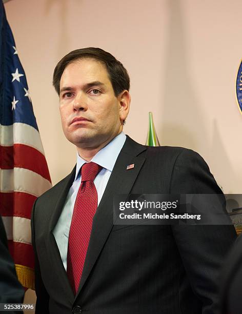 Senator Marco Rubio and other congressional people addressed the decision by President Barack Obama to change the Unites States Cuba policy. The...