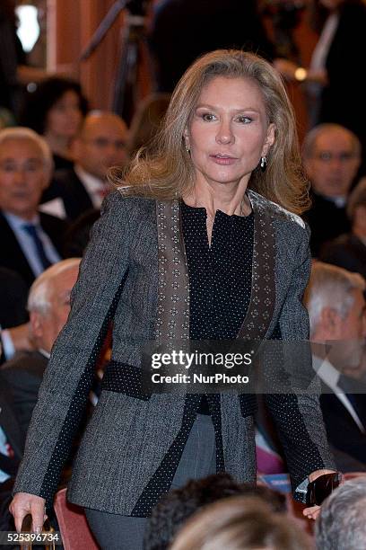 Alicia Koplowitz attends the CSIC 75th anniversary event on November 24, 2014 in Madrid, Spain. Photo: Oscar Gonzalez/NurPhoto