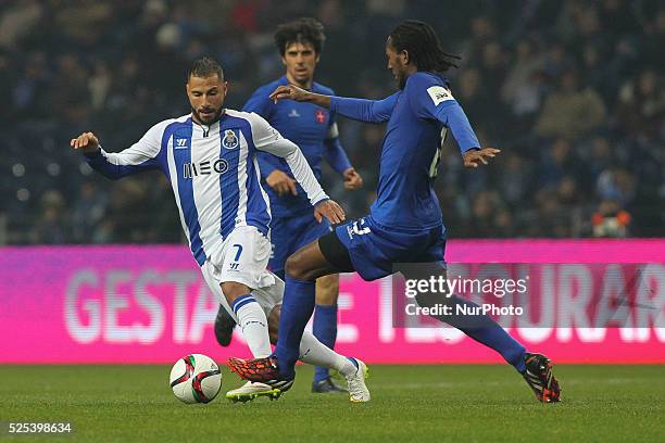 Porto's Portuguese forward Ricardo Quaresma during Premier League 2014/15 match between FC Porto and Belenenses, at Drag��o Stadium in Porto on...