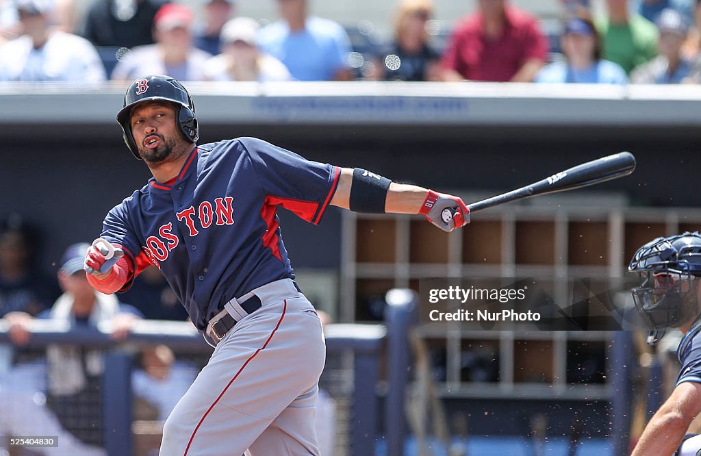 Boston Red Sox at Tampa Bay Rays