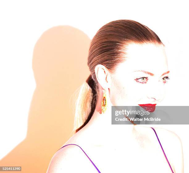 Amanda Seyfried pictured at the 66th Annual Tony Awards held at The Beacon Theatre in New York City, New York on June 10, 2012.