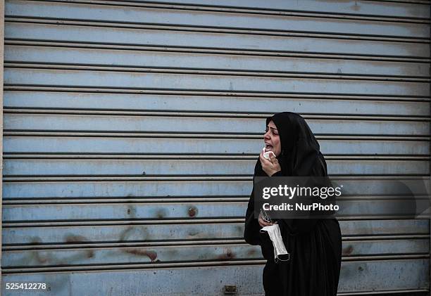 AlDaih-Bahrain , Funeral of Martyr Jaffer AlDurazy followed by clashes with riot police on February 28, 2014