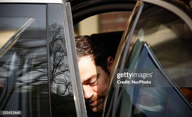 Secretary of State for Justice Klaas Dijkhoff is seen arriving at the weekly council of ministers in The Hague on Friday. Secretaries of State are...