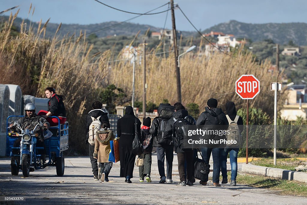 Few boats with migrants arrived in Lesvos due to weather conditions