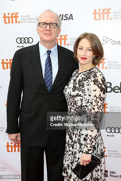 Tracy Letts and Carrie Coon attending the 2013 Tiff Film Festival Gala Red Carpet Premiere for August: Osage County at the Roy Thomson Theatre on...