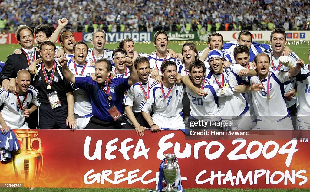 Fussball: EM 2004 in Portugal Finale POR-GRE 0:1