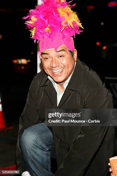 Comedian George Lopez arrives at the U.S. Premiere of "Miss Congeniality 2: Armed and Fabulous" held at Grauman's Chinese Theater in Hollywood.