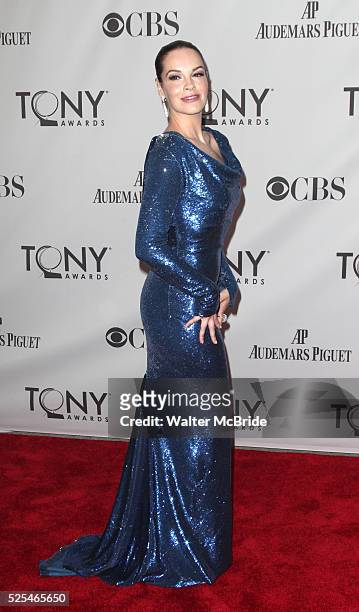 Tammy Blanchard attending The 65th Annual Tony Awards in New York City.