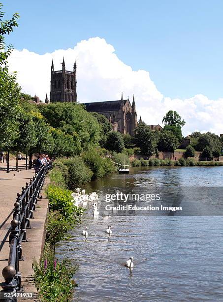 River Severn, Worcester, UK.