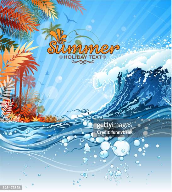 nature diving - forest animal pattern stock illustrations