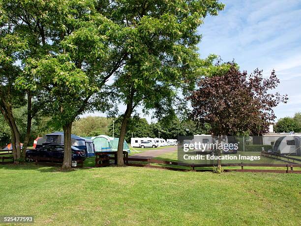 Camping and Caravanning club site, Oxford, UK.