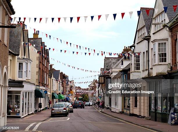 Budleigh Salterton, Devon, UK.