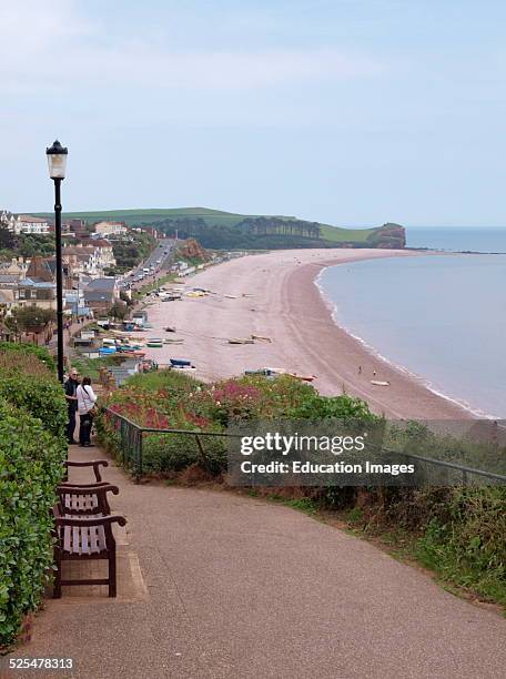 Budleigh Salterton, Devon, UK.