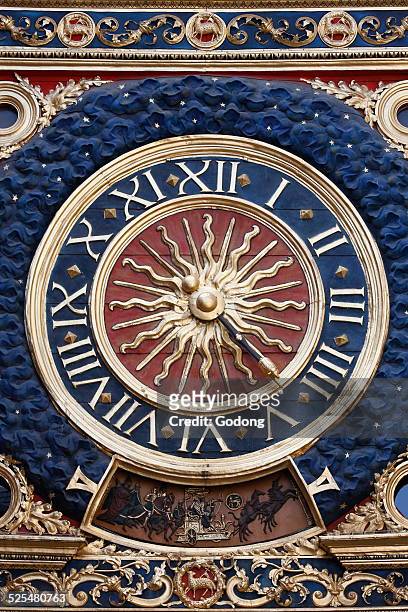 Clock of la rue du Gros Horloge.