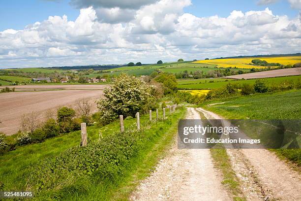 Unmade Track 14 East Kennet Wiltshire Stock Photos, High-Res Pictures, and Images ...