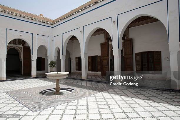 Courtyard, Bahia Palace.