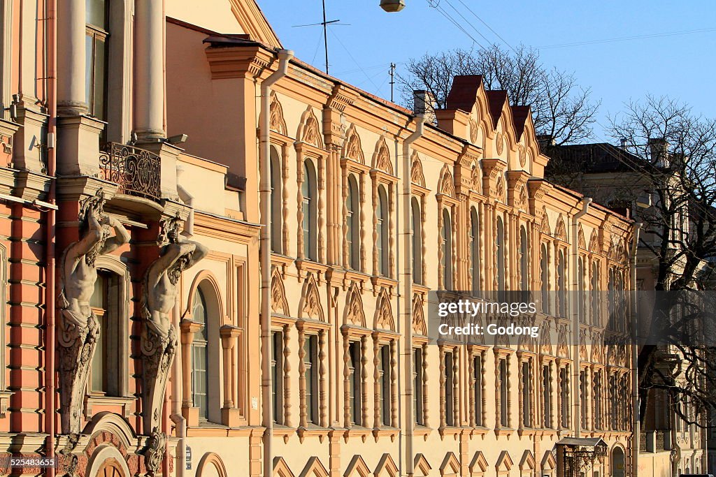Atlantis on a building facade