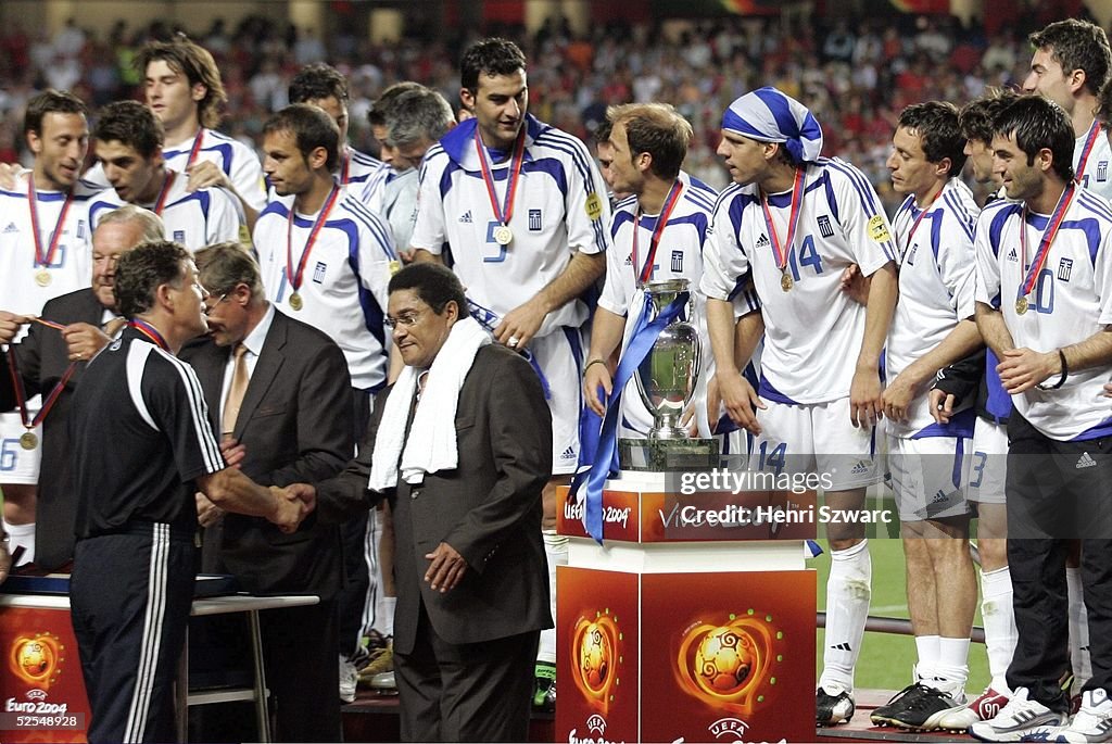 Fussball: EM 2004 in Portugal Finale POR-GRE 0:1