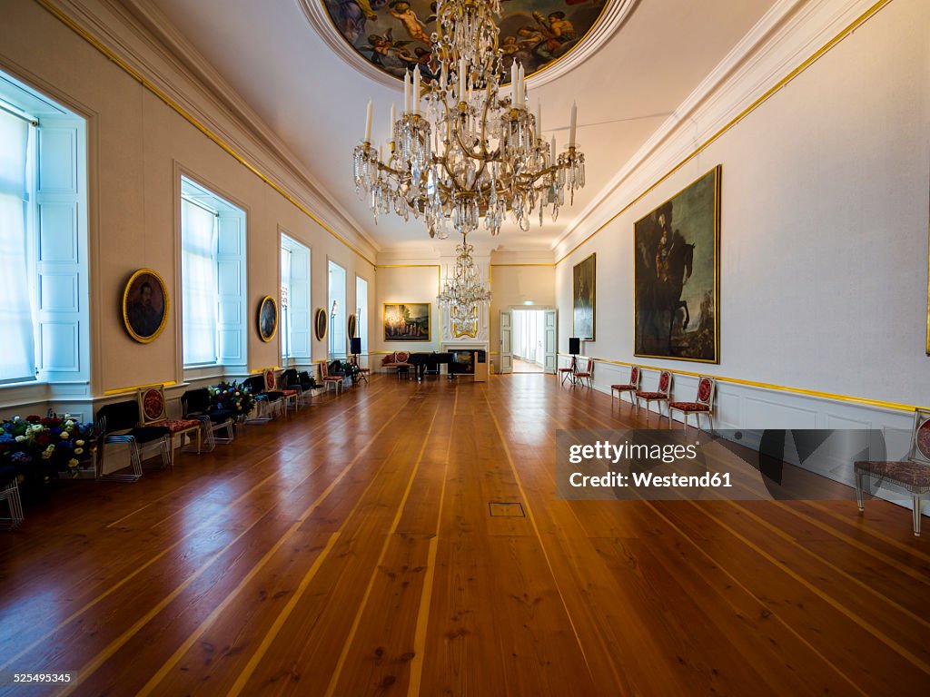 Germany, Eutin, Eutin Castle, Showrooms with historic interiors