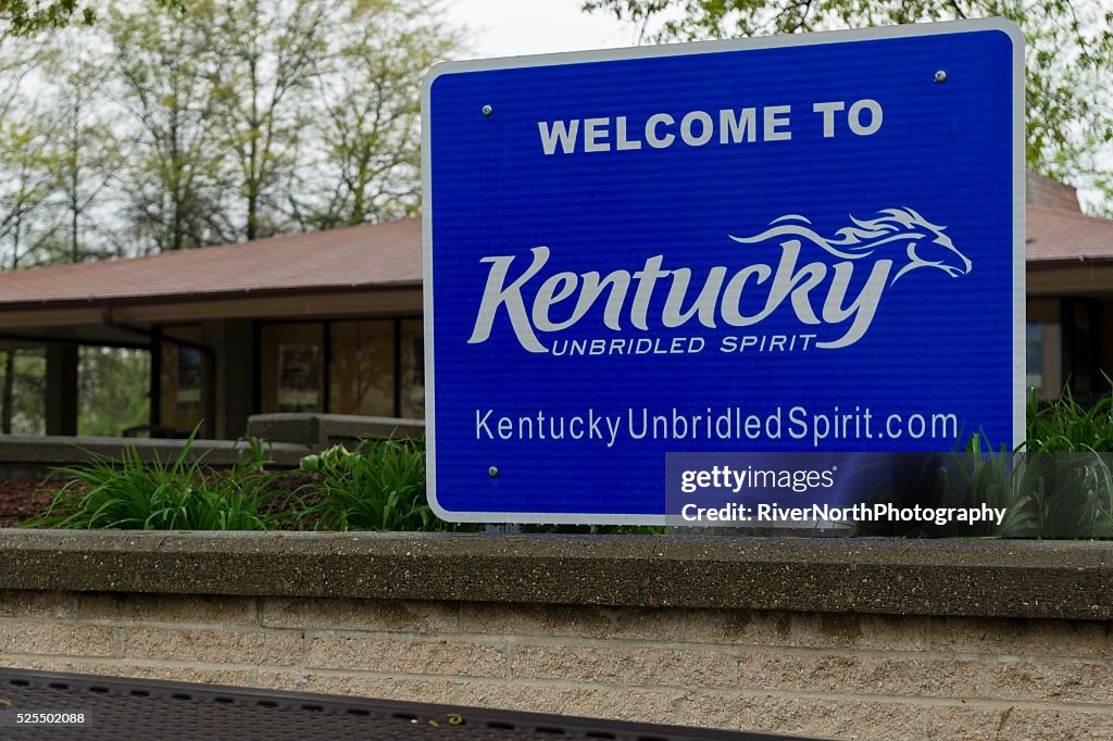 Welcome To Kentucky Sign