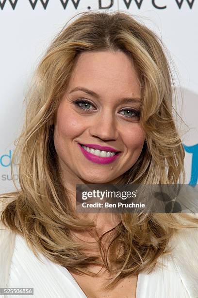 Kimberly Wyatt launches the 2016 annual BLOCH Dance World Cup on April 28, 2016 in London, England.